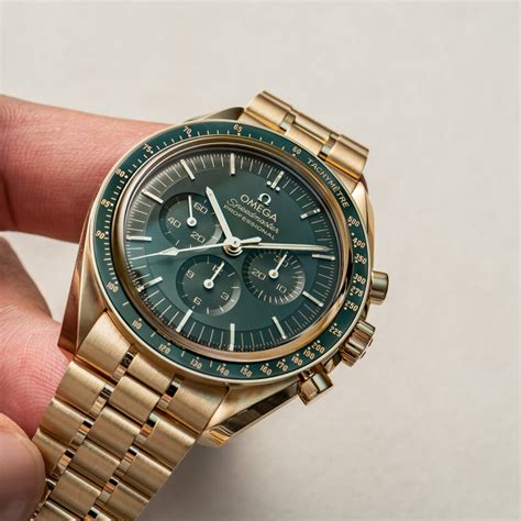 gold omega speedmaster professional|omega speedmaster moonwatch moonshine gold.